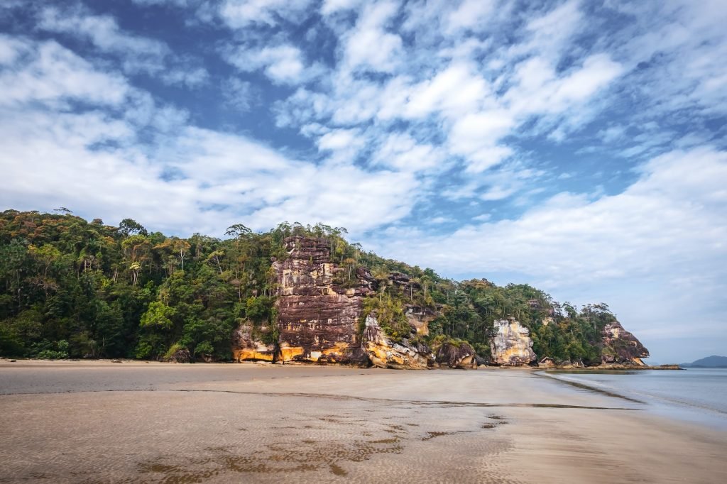 SARAWAK / MALAYSIA / JUNE 2014: Wild nature in the Bako national